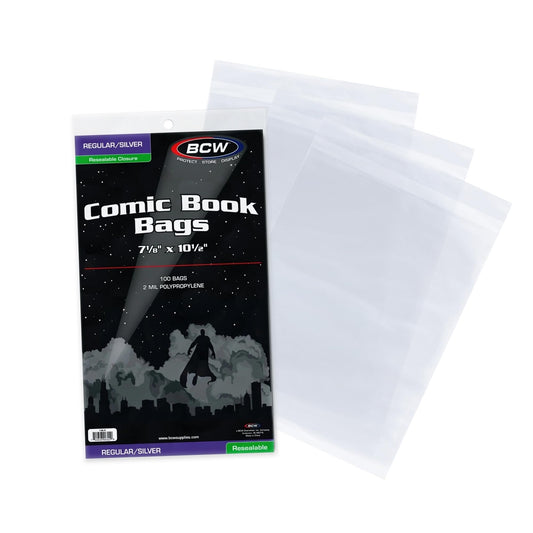 BCW Resealable Regular / Silver Bags
