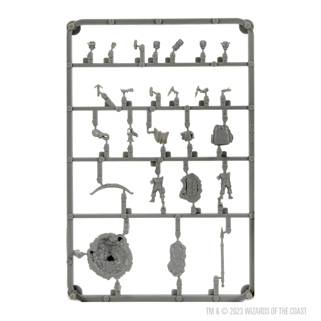 D&D Frameworks: Male Halfling Rogue - Unpainted and Unassembled