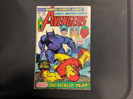 The Avengers #136