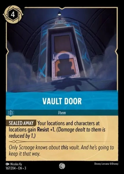 Vault Door - 167/204 - Common - Cold Foil