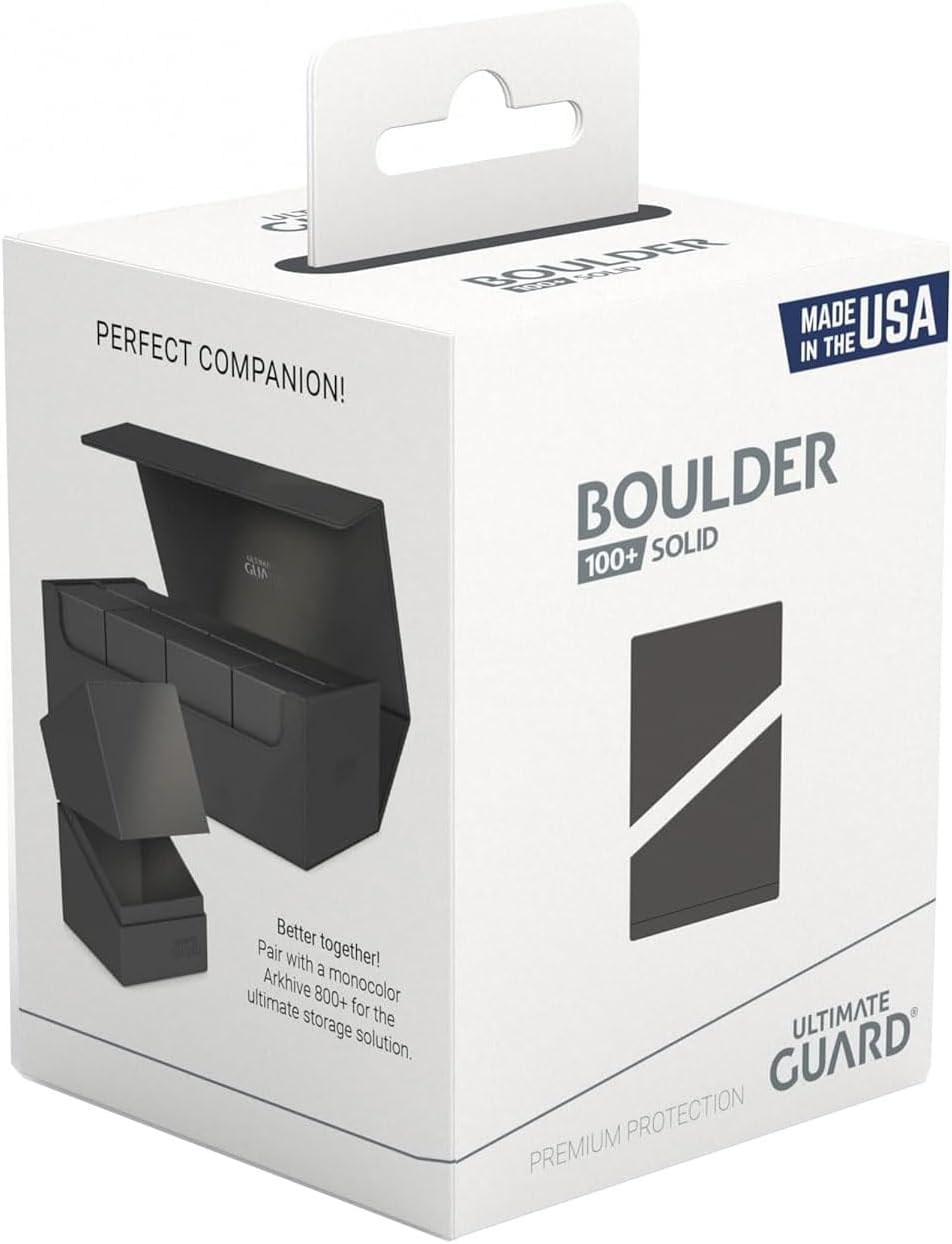 Ultimate Guard Boulder Deck Case 100+ Solid Series