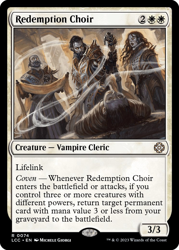 Redemption Choir [LCC - 74]