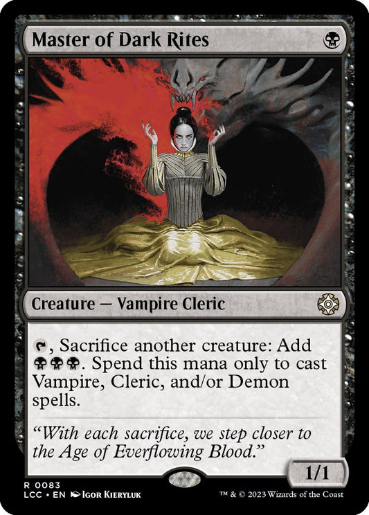 Master of Dark Rites [LCC - 83]