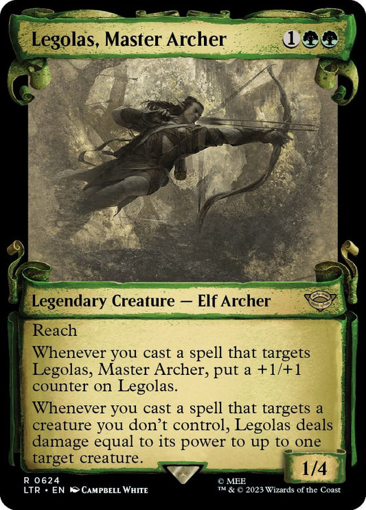Legolas, Master Archer (Showcase Scrolls)