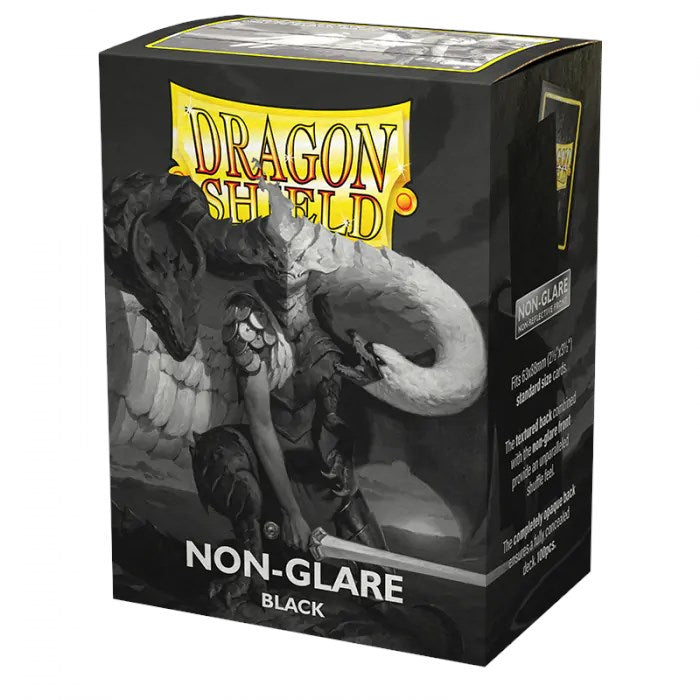 Dragon Shield Non-Glare V2 Matte Sleeves - Black (100-Pack)