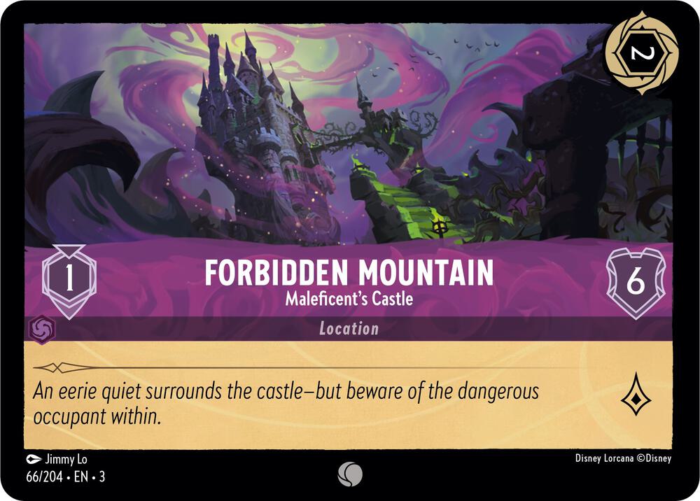 Forbidden Mountain - Maleficent's Castle - 66/204 - Common