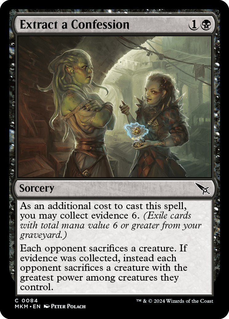 Extract a Confession