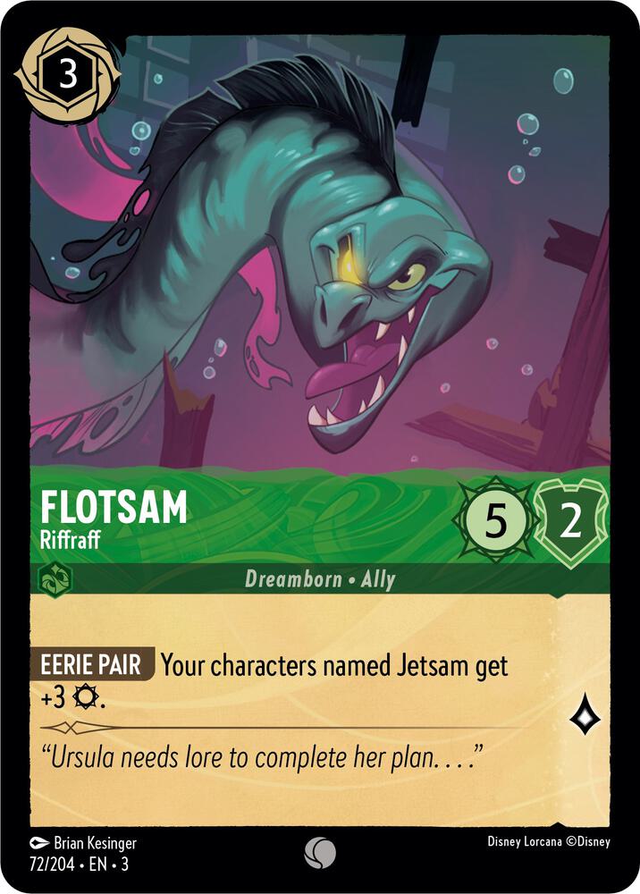 Flotsam - Riffraff - 72/204 - Common - Cold Foil
