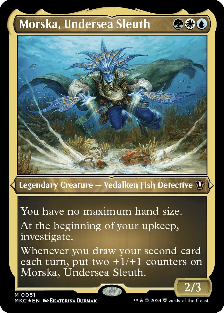 Morska, Undersea Sleuth (Display Commander) - Thick Stock