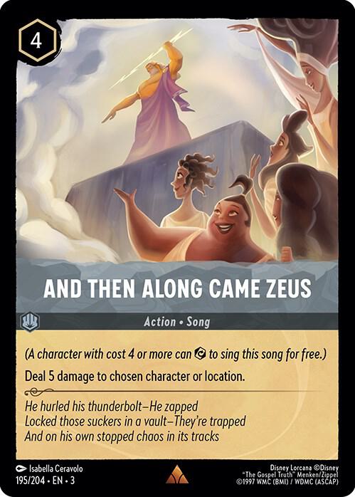 And Then Along Came Zeus - 195/204 - Rare