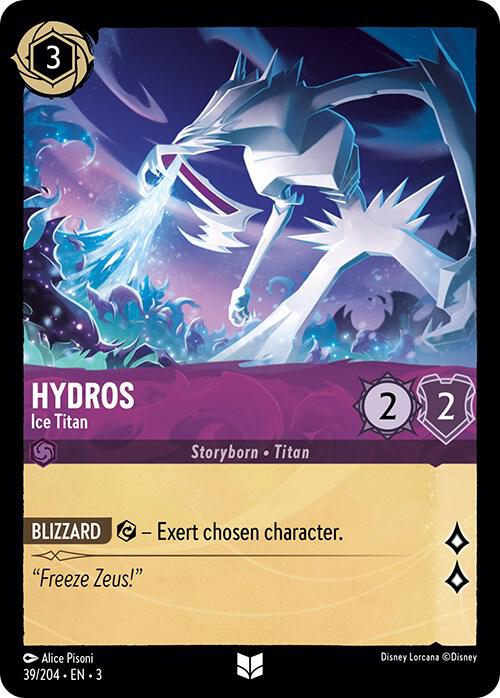 Hydros - Ice Titan - 39/204 - Uncommon - Cold Foil