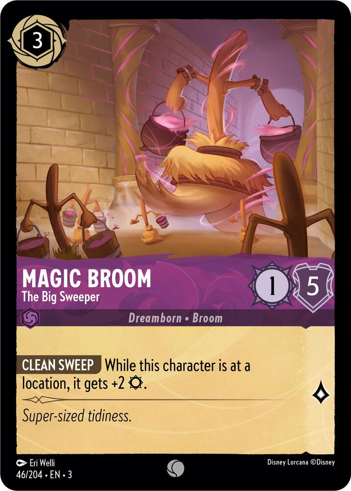 Magic Broom - The Big Sweeper - 46/204 - Common