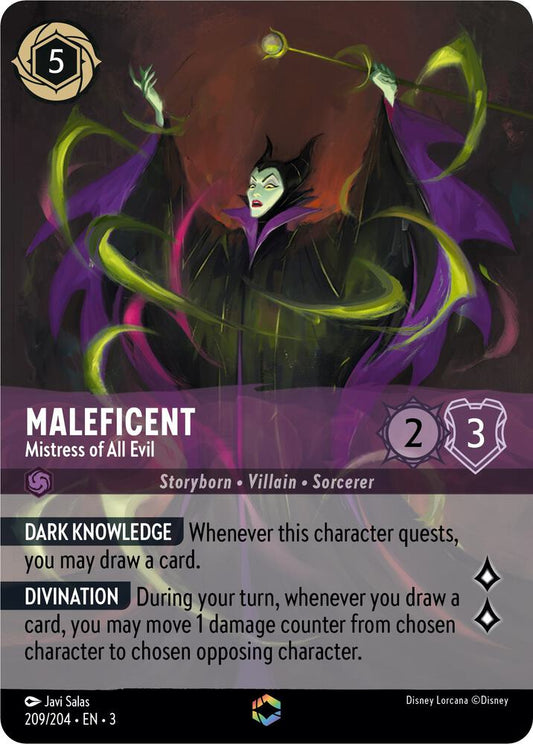 Maleficent - Mistress of All Evil - 209/204 - Enchanted - Holofoil