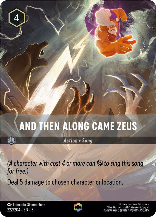 And Then Along Came Zeus - 222/204 - Enchanted - Holofoil