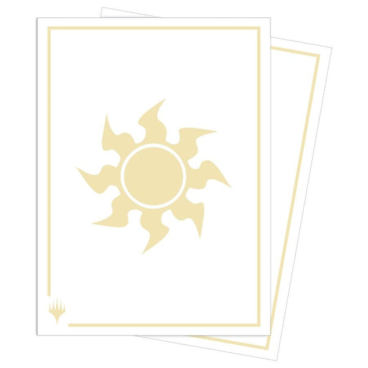 Mana 8: Plains Apex Deck Protector Sleeves for Magic (105-Pack)