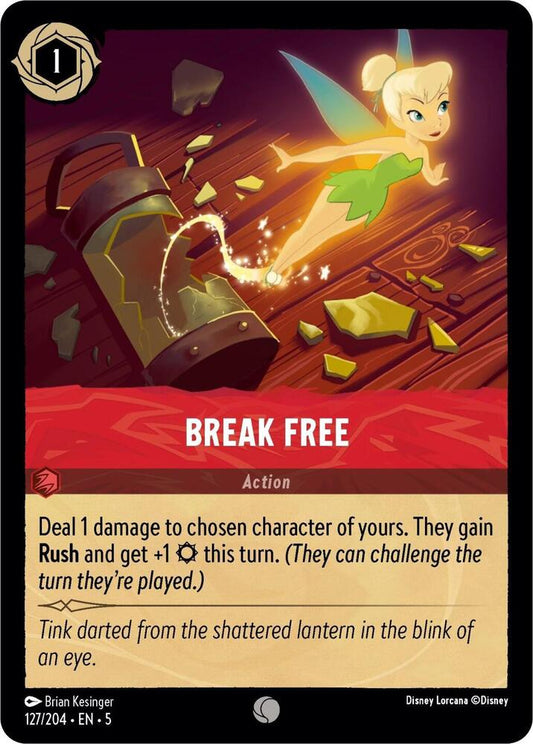 Break Free - 127/204 - Common - Cold Foil