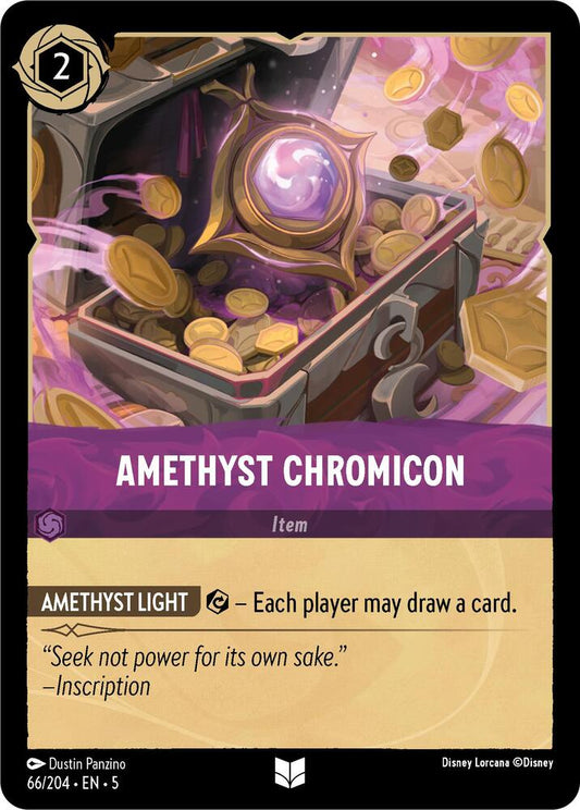 Amethyst Chromicon - 66/204 - Uncommon - Cold Foil