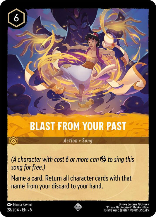 Blast From Your Past - 28/204 - Super Rare - Cold Foil
