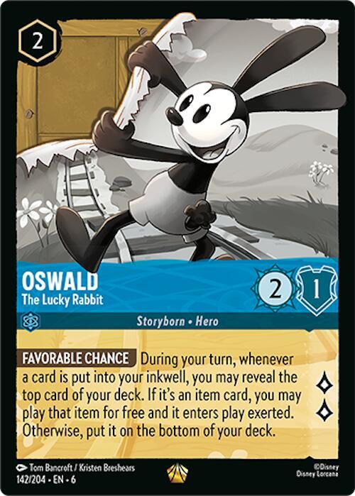 Oswald - The Lucky Rabbit - 142/204 - Legendary