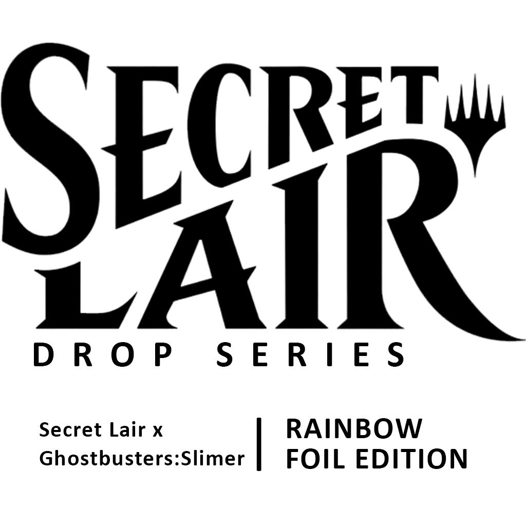 Secret Lair Drop: Secret Lair x Ghostbusters: Slimer - Rainbow Foil Edition