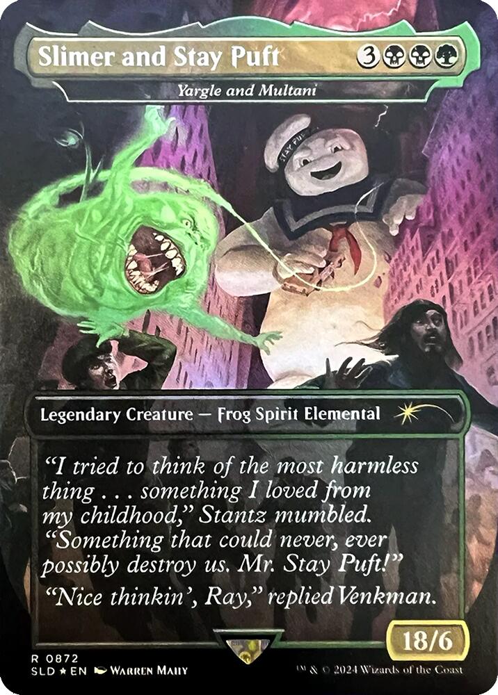 Slimer and Stay Puft - Yargle and Multani