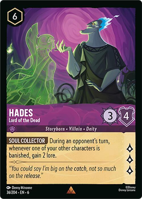 Hades - Lord of the Dead - 36/204 - Rare