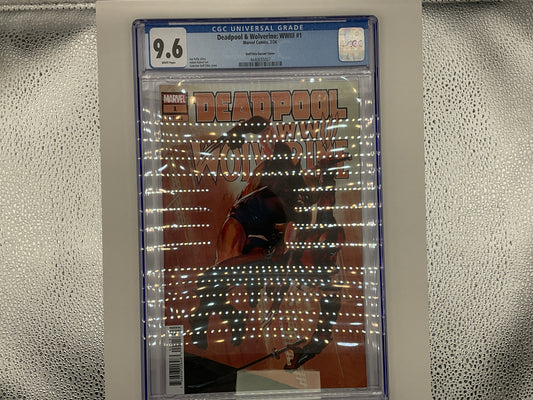 Deadpool / Wolverine WWIII #1 CGC Graded 9.6 Dell’Otto Variant