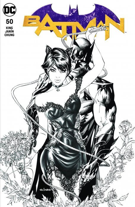 Batman #50 Basaldua B&W Variant