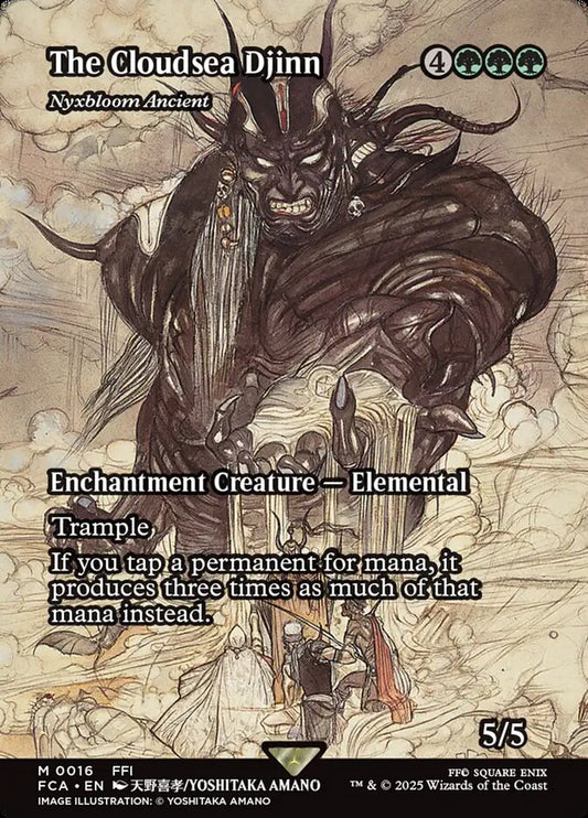 The Cloudsea Djinn - Nyxbloom Ancient - Showcase