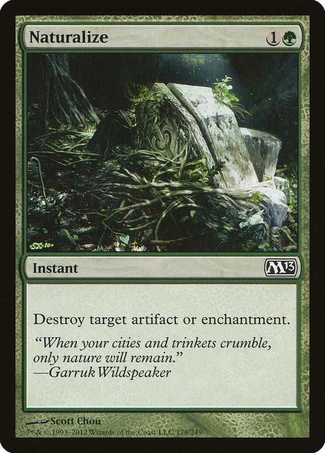 Naturalize [M13 - 178]