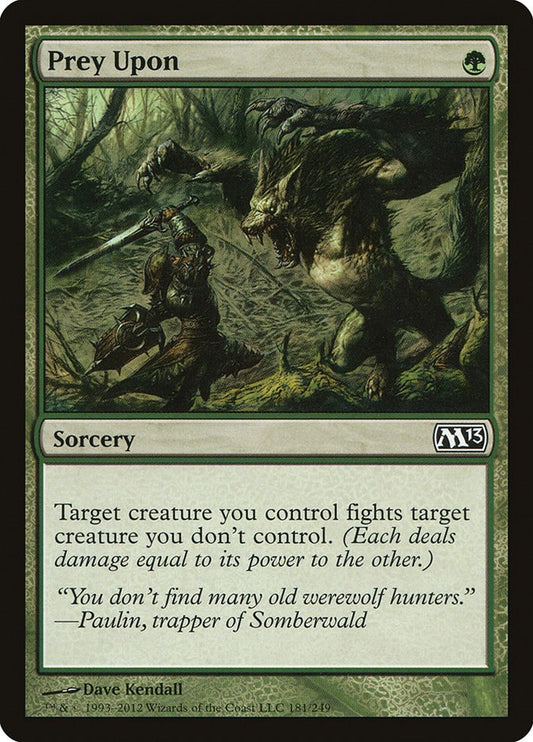 Prey Upon [M13 - 181]
