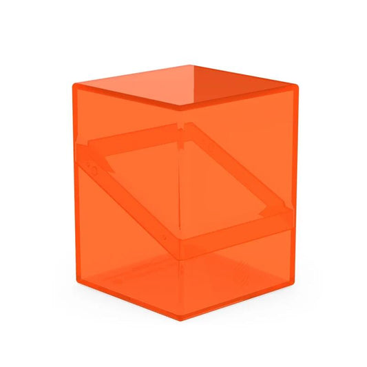 Boulder Deck Case - Clear - Poppy Topaz (Holds 100+)