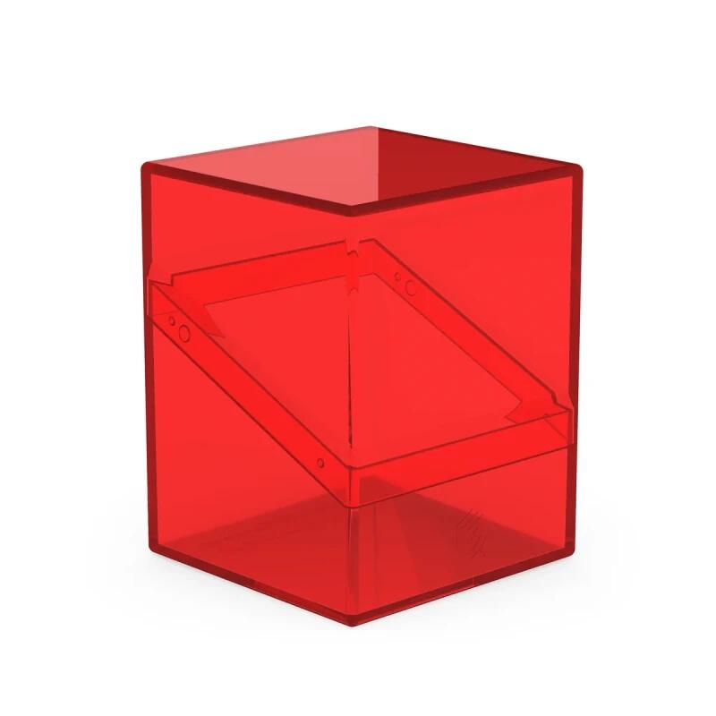 Boulder Deck Case - Clear - Ruby (Holds 100+)