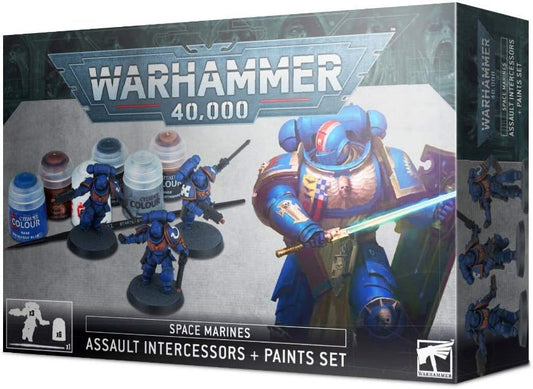Space Marines Assault Intercessors Paints Set