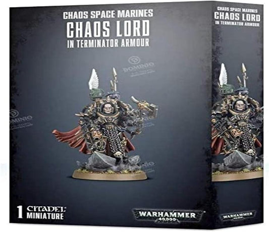 Chaos Space Marines: Chaos Lord in Terminator Armour