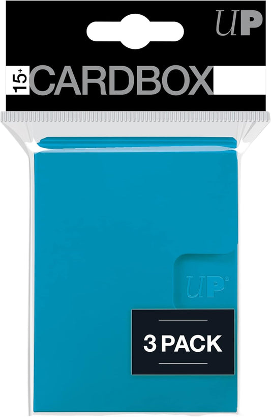 Ultra Pro 15+ 3ct Cardbox Light Blue