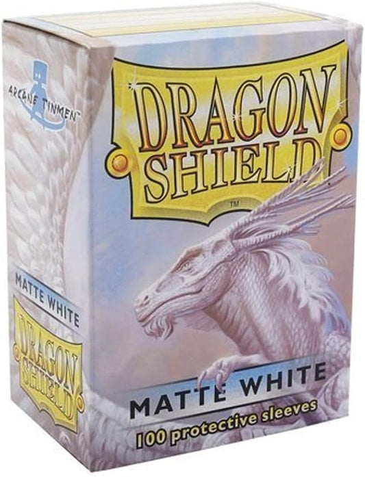 Dragon Shield Box of 100 in Matte White