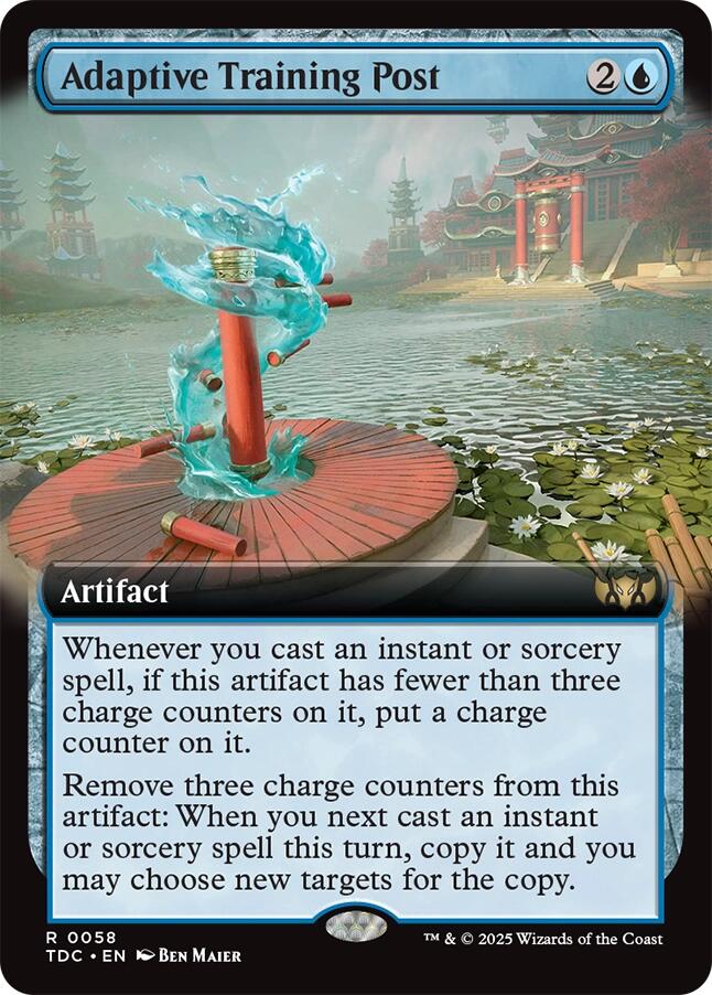 Adaptive Training Post (Extended Art)
