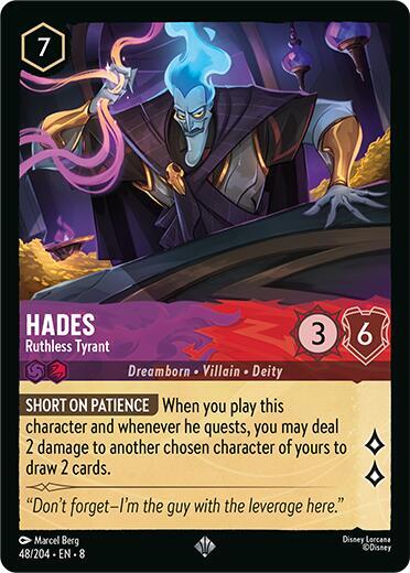 Hades - Ruthless Tyrant - 48/204 - Super Rare
