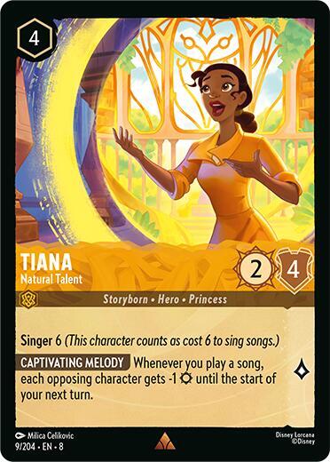Tiana - Natural Talent - 9/204 - Rare