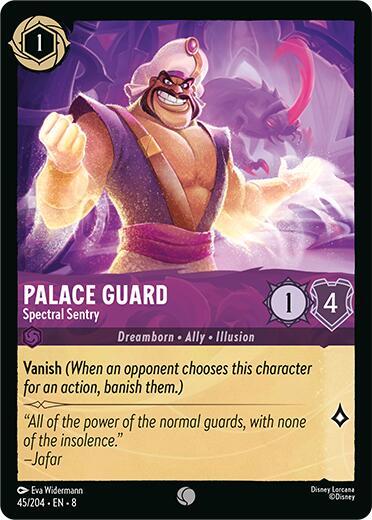 Palace Guard - Spectral Sentry - 45/204 -Common