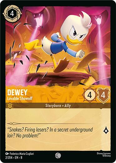 Dewey - Loveable Showoff - 2/204 - Common