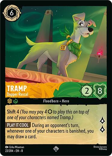 Tramp - Dapper Rascal - 22/204 - Super Rare