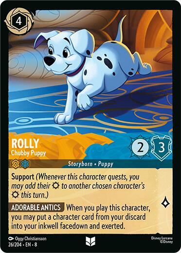 Rolly - Chubby Puppy - 26/204 - Uncommon