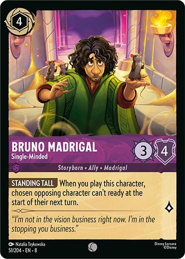 Bruno Madrigal - Single-Minded - 51/204 - Common