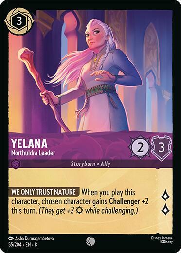 Yelana - Northuldra Leader - 55/204 - Common