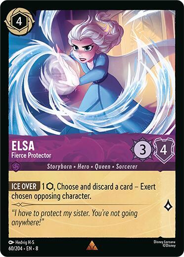 Elsa - Fierce Protector - 60/204 - Rare
