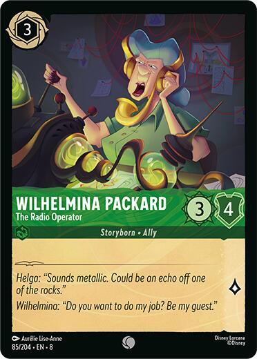Wilhelmina Packard - The Radio Operator - 85/204 - Common