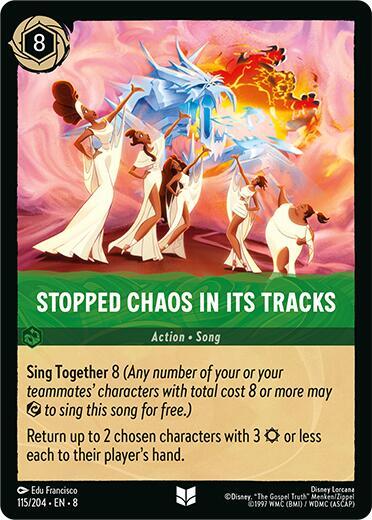 Stopped Chaos In It's Tracks - 115/204 - Uncommon