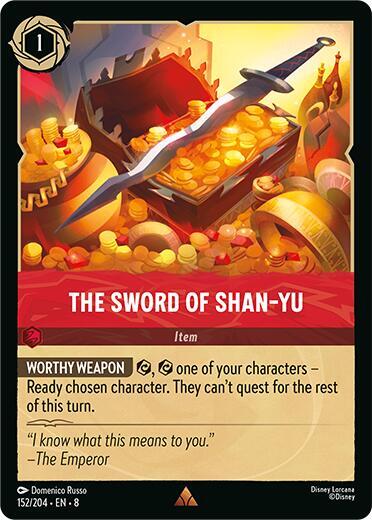 The Sword of Shan-Yu - 152/204 - Rare